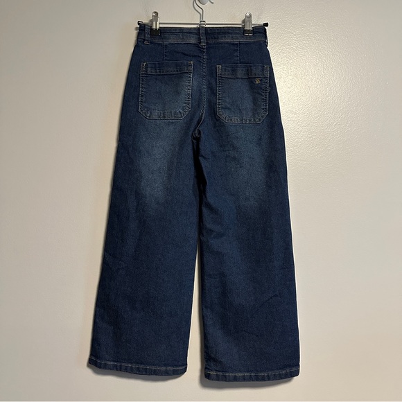 Jessica Simpson Dark Blue Olivia Wide Leg Jeans Girl’s Size 7 - Picture 5 of 8